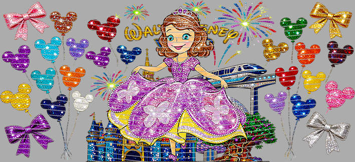 16oz Disney style-D-3533